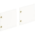 thumbnail image 1 of Portes en Stratifié Mod de 66 Po, Blanc Simple - Ensemble de 2, 1 of 1