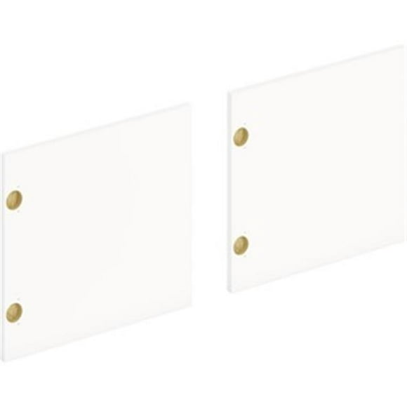 HON HONLDR66LMLP1 66 in. Mod Laminate Doors&#44; Simply White - Set of 2
