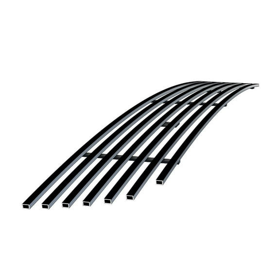 APS Compatible with Nissan Pathfinder 2008-2012 Lower Bumper Stainless Steel Black Billet Grille Grill Insert N66575H