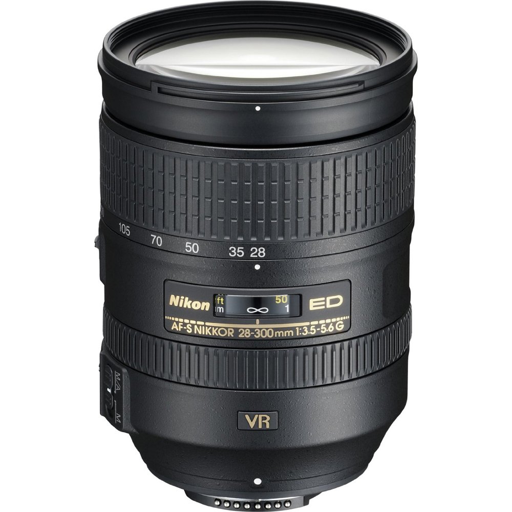 Nikon Nikkor IF 28-300mm f/3.5-5.6 SWM Telephoto Zoom Lens - image 2 of 9