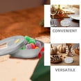 thumbnail image 3 of HAMPPLIES 4Pcs Cookie Jar Round Tinplate Box for Office Users Display Contents during Festive Occasions, 3 of 8