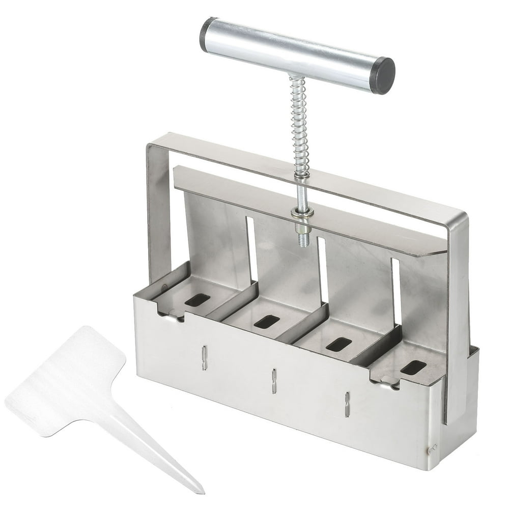 Anself Handheld Soil Blocker 2Inch Soil Block Maker Soil Blocking Tool
