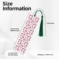 thumbnail image 3 of Kdxio Watermelon Print Metal Tassel Bookmarks,Perfect Gift for Art Lovers and Bookworms Metal Bookmarks for Women, 3 of 8