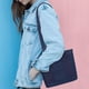 thumbnail image 5 of Bolsa de hombro para mujer Yuyangstore organizador duradero Azul oscuro Bolso de lona, 5 of 8