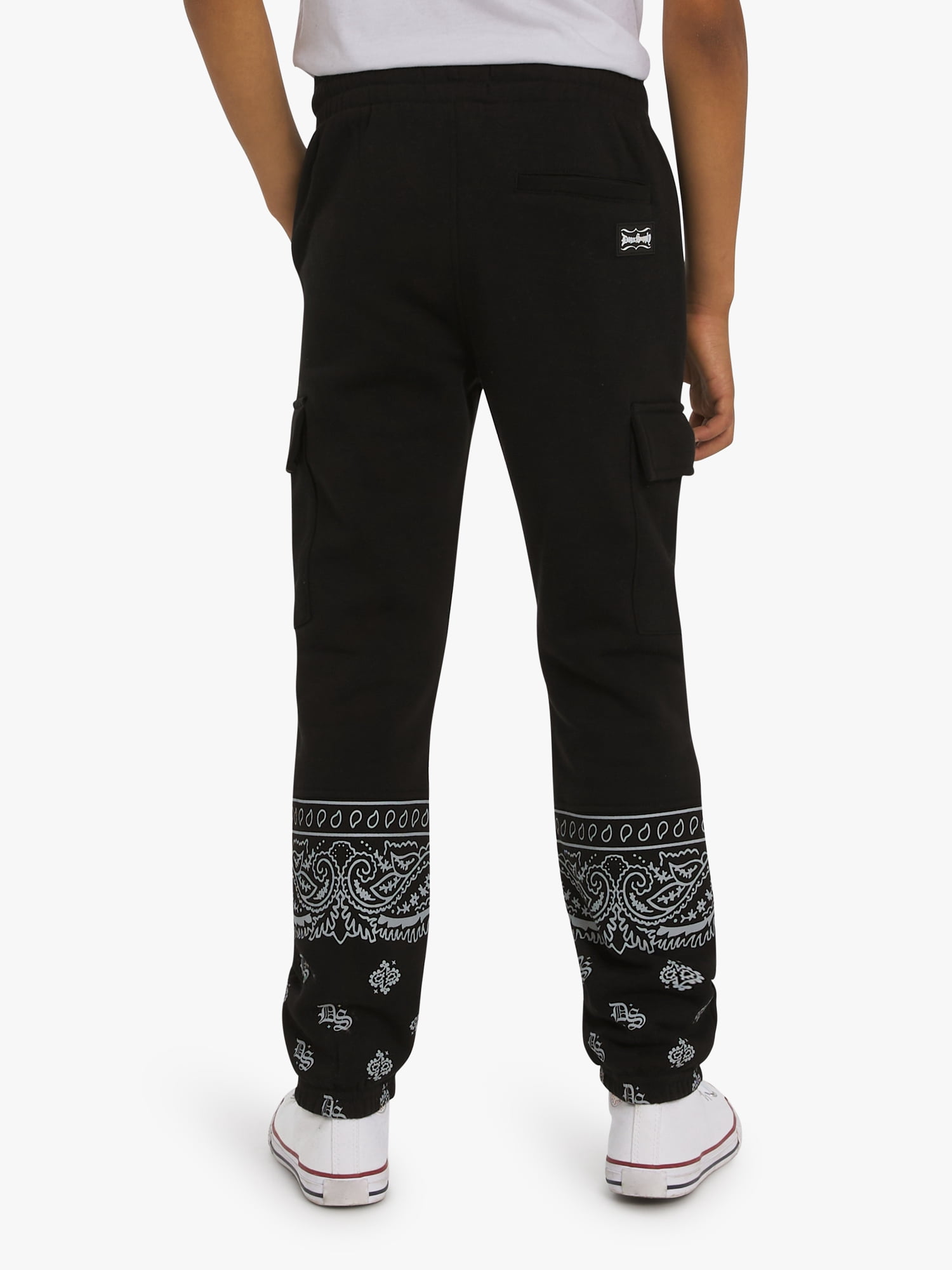 Dogg Supply by Snoop Dogg Boys Bandana Cargo Joggers, Sizes 4-18