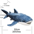 thumbnail image 2 of Realistic Whale Shark Stuffed Animal Plush Toy, Lifelike Ocean Animal Plushies, Simulation Animals Doll, 2 of 8