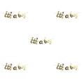 thumbnail image 3 of Destyer Reusable And Unique Baby Shower Banner For Memorable Celebration Good Gold it'saboy 5Set, 3 of 4