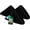 Black, variant on Utopia Home [24 Pack, Orange] Cloth Napkins 17x17 Inches, 100% Polyester Hemmed Edges, Washable and Reusable Ideal for Halloween, Thanksgiving, Parties, Weddings and Dinners