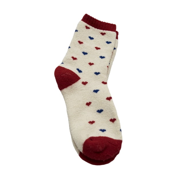 CALCETIN WOOL CORAZONES MULTICOLOR PARA DAMA Hackman HC-XWHG001