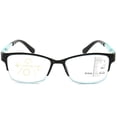 thumbnail image 3 of Gafas de lectura retro cómodas con protección contra la luz azul, progresivas, multienfoque, con marco grande, de canal grande, inteligentes, para hombres y mujeres, 3 of 5