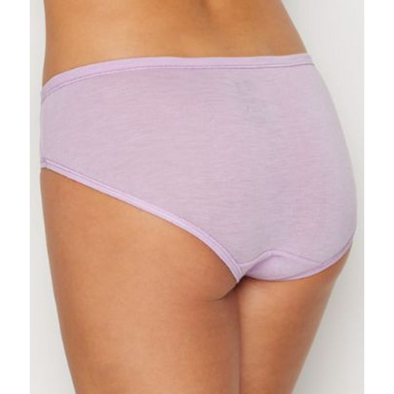 Hanes Ultimate® Women's Comfortsoft® Hipsters 4-Pack Lilac/Pink/Heather  Grey/Black 5