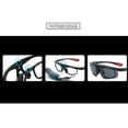 thumbnail image 3 of Graflsoa Men's Polarized Sports Sunglasses for Cycling, Driving & Outdoor Activities - UV Protection, Interchangeable Lenses, Lightweight & Durable PC Frame, 3 of 6