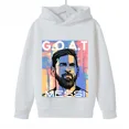 thumbnail image 4 of Sudaderas con capucha para niños, camisetas casuales, sudaderas de primavera y otoño para niños y niñas, camisetas deportivas con estampado de Messi para niños, ropa para niños, 4 of 5