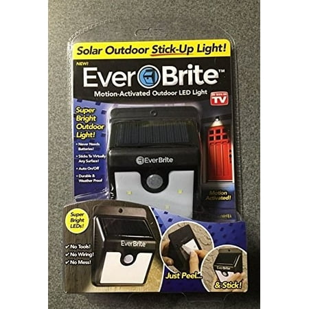 Ever Brite Solar Outdoor Stick Up Light Motion Activated No Tools Ever Brite Solar Outdoor Stick Up Light Motion Activated No Tools As Seen On Tv