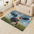 thumbnail image 2 of Dairy Cow Area Rugs for Bedroom Living Room - 3x4 ft - Grassland Carpet for Home Decor - Grassland Patterned Decorative Indoor Small Rug - Washable & Soft & Non Slip & Low Pile (ZL&183), 2 of 6