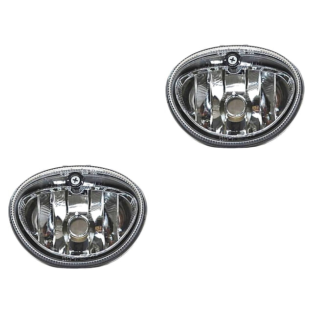 Par de Faros TYC Para Niebla Town & Country 1998 A 2000 Chrysler