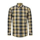 thumbnail image 1 of Camisa de manga larga con botones informal a cuadros a cuadros para hombre, 1 of 5