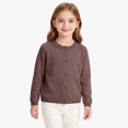 thumbnail image 3 of Grblisyd Girls Cardigan Sweater 2026 Fall Kids School Uniforms Casual Button Down Sweaters Tops Winter Warm Jacket, 3 of 7
