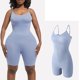 thumbnail image 3 of Karight Women's Spaghetti Strap Tank Top Short Jumpsuit Bodysuit Tummy Control Seamless One Piece Catsuit for Gym Workout, 3 of 4