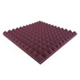 thumbnail image 4 of 10pcs Soundproof Foam Studio Acoustic Foam Sound Absorption Treatment Panel Grey, 4 of 5
