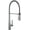 Arctic Stainless, variant on Delta 9613-Dst Essa 1.8 GPM Single Hole Pre-Rinse Pull Down Kitchen Faucet - Black