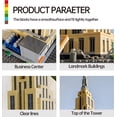 thumbnail image 4 of Empire State Architecture Model Building Block Set for Adults New York's World Famous Landmark Architectural Toys,1570 Pieces, 4 of 7