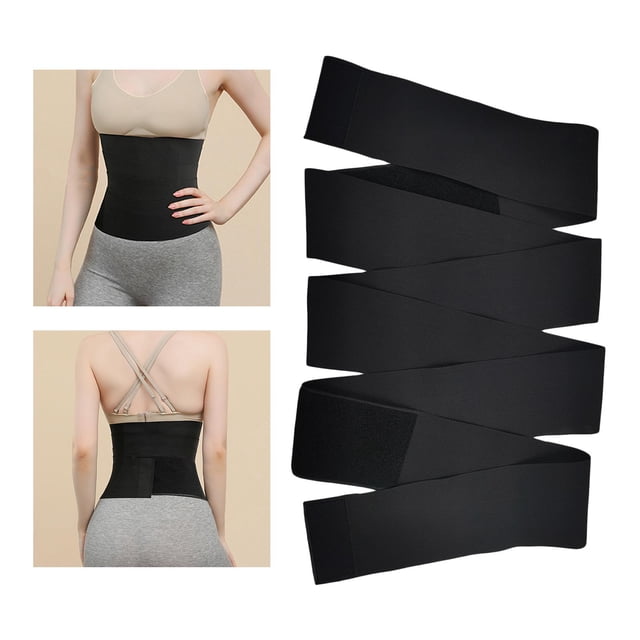 Cintura Trimmer Vendaje Wrap Entrenamiento Entrenador Sauna Belt, Tummy Wrap Slim Belt, Shaper Trainer - 3m Baoblaze Cinturón de abdomen adelgazante