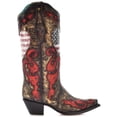 thumbnail image 2 of Corral Women's Stars And Stripes Embroidered Western Boot Snip Toe - Z5236 10 M  US, 2 of 4