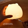 thumbnail image 2 of Kearding Luz de noche LED de dibujos animados de silicona con carga USB para dormitorio, cocina, dormitorio, interior, sala de estar, lámpara Iluminación y accesorios, 2 of 6