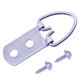thumbnail image 1 of Colgadores de cuadros con anilla en D de alta resistencia con tornillos, 30 piezas de accesorios para colgar cuadros con anilla en D grande y ancha, ganchos para cuadros con 2 agujeros para, 1 of 5