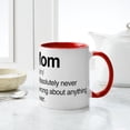 thumbnail image 4 of CafePress - Mom Never Wrong Large Mug - 11 oz Ceramic Mug - Novelty Coffee Tea Cup, 4 of 4