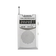 Sonivox Vs-R106 Silver Color Pocket Type Analog Fm Radio Vintage Nostalgic Radio