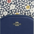 thumbnail image 6 of Coach Court Deep Blue Multi Floral Print Signature Canvas & Leather Backpack (CBM23), 6 of 7
