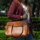 thumbnail image 5 of Bolsa Tote Camille, Bolsa de Mano, Asas Largas cafe Tote, 5 of 10