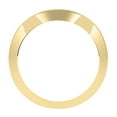 thumbnail image 4 of Dazzlingrock Collection 0.15 Carat (ctw) 14K Round Cut Diamond Stackable Wedding Contour Band Guard Ring, Yellow Gold, Size 6.5, 4 of 4