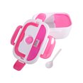 thumbnail image 3 of Car Use Electric Heating Lunch Box Storage Snack Container Food Dinner Warmer Heater Pink, 3 of 4