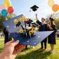 thumbnail image 4 of 2026 Graduation 3D Pop Up Greeting Card, Congrats Grad Paper Card with Inspirational Message, Keepsake for Kindergarten High School College Graduation Party Decorations, 4 of 8