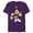 Purple, variant on Disney Vintage Minnie Mouse Retro Holiday - Short Sleeve Blended T-Shirt for Adults - Customized-Yellow