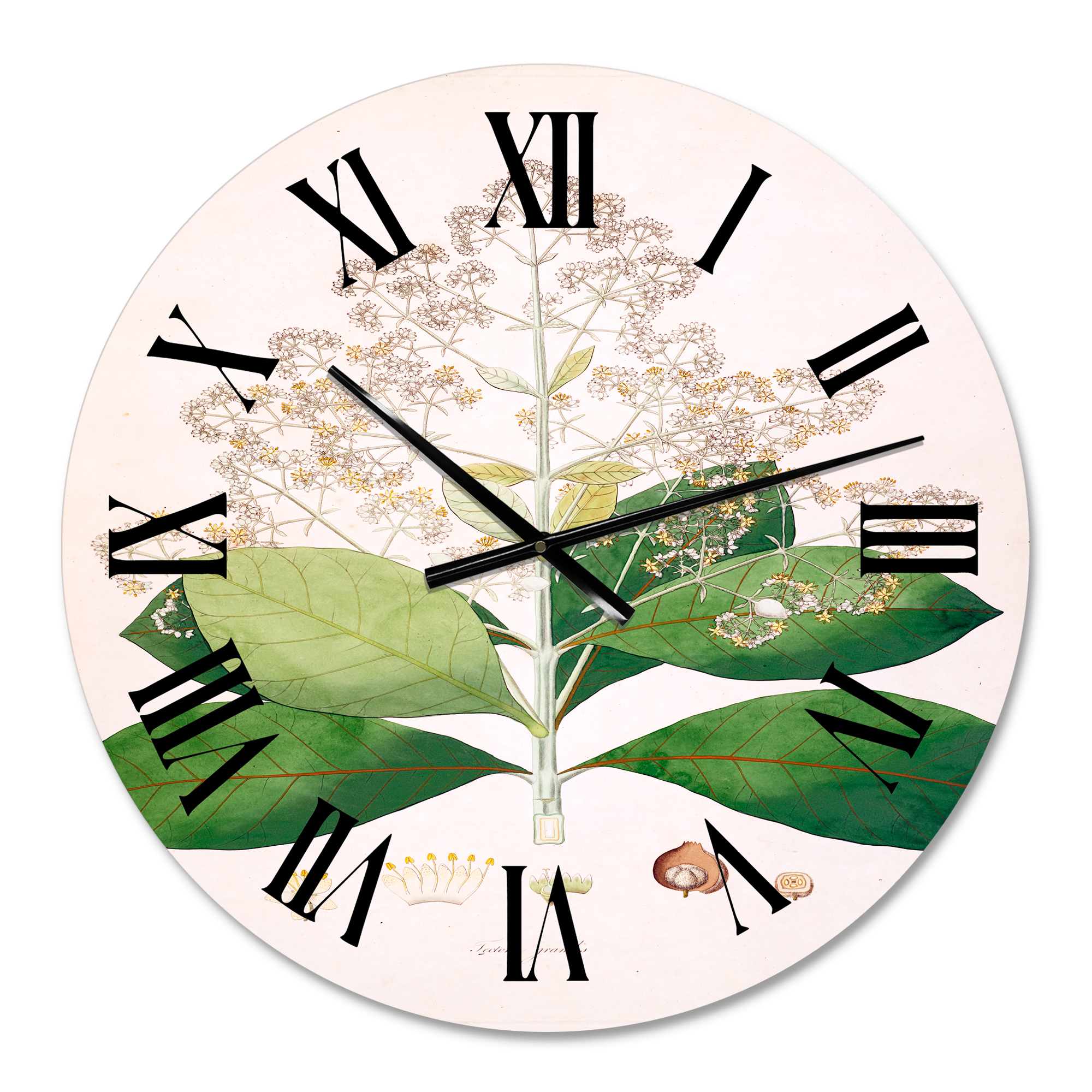 Designart 1 in Farmhouse Wall Clock