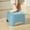 Blue 3F1, variant on ZZkhGO Plastic Stacking Stool, Household Mini Step Stool, Non Slip Moisture Resistant for Bathroom Kitchen