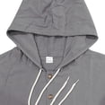 thumbnail image 5 of WTOBBYMen's Linen Hooded Drawstring Cover Up Shirt, UPF Sun Protection Long Sleeve for Beach Fishing Sports & Casual Outdoor Activities with Loose Fit Design,Gray 2XL, 5 of 5