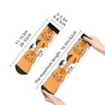 thumbnail image 2 of Salouo Funny Cats Pattern Unisex Middle Tube Socks,Middle-Finger Knee High Socks Over The Calf Tube Stocking Crew Stockings for Women and Men Tube Socks, 2 of 8