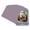Grape Purple, variant on Pansy Purple Picture Frame Mat for 14x18 Frames - Oval Opening for 12x16 Photos - 1 Mat