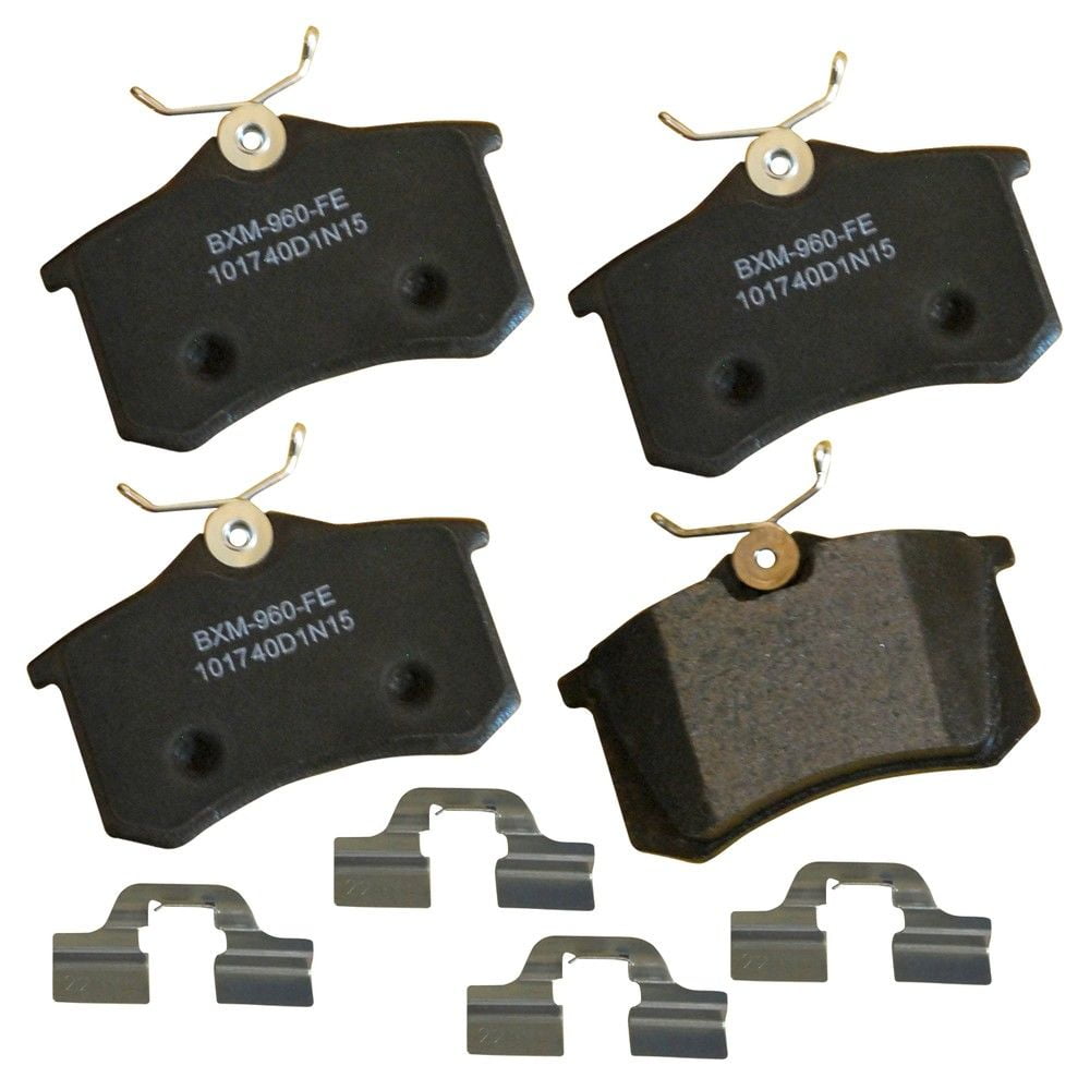 Power Stop Z17 Rear Ceramic Brake Pads With Hardware - For Audi A6/A7/A8/S/RS & Porsche Macan