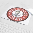 thumbnail image 5 of CafePress - Med School Grad (Male) Mousepad - Non-slip Rubber Mousepad, Gaming Mouse Pad, 5 of 6