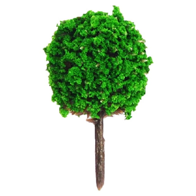 Bearachild Modelo de paisaje estático, de terrario, accesorios de planta de simulación de plástico, árboles en miniatura en forma de bola, juguetes Electrónica Tipo3