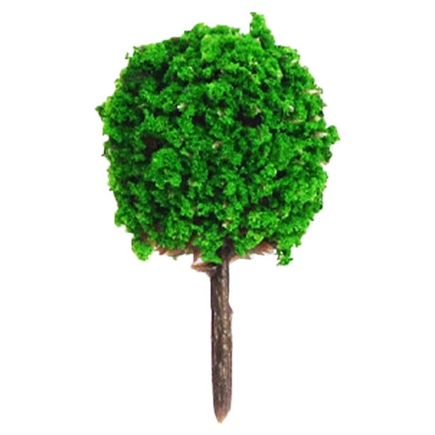 Bearachild Modelo de paisaje estático, de terrario, accesorios de planta de simulación de plástico, árboles en miniatura en forma de bola, juguetes Electrónica Tipo3