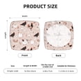 thumbnail image 6 of Balery Funny Chicken Stretch Couch Cushion Covers, Individual Sofa Cushion Covers, Soft Chair Sofa Seat Cushion Slipcover with Elastic Bottom Milk Silk-16.9in, 6 of 9