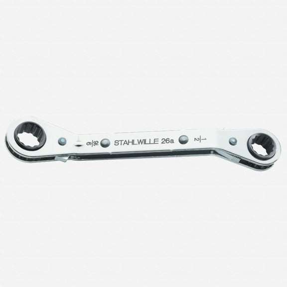 Stahlwille 26a Ratchet ring Spanner, 1/4" x 5/16"