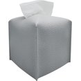 thumbnail image 1 of Cubierta para caja de pañuelos, organizador cuadrado moderno de caja de pañuelos, soporte decorativo de papel facial de cuero Pu para encimera de tocador de baño, mesita de noche, dormitorio, 1 of 5